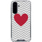 Chevron Heart Galaxy A36 5G Clear Case