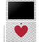 Chevron Heart Galaxy Book 12in Skin