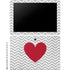 Chevron Heart Galaxy Book 12in Skin