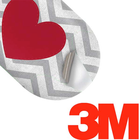 Chevron Heart Galaxy Buds Plus Skin