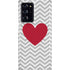 Chevron Heart Galaxy Cases
