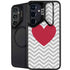 Chevron Heart Galaxy S24 FE Kickstand Case