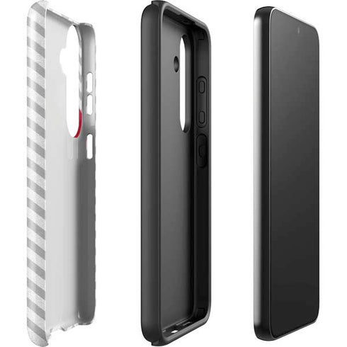 Chevron Heart Galaxy S25 Impact Case