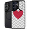 Chevron Heart Galaxy S24 Kickstand Case
