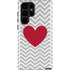 Chevron Heart Galaxy S25 Ultra Impact Case