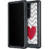 Chevron Heart Galaxy S24 Ultra Waterproof Case