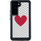 Chevron Heart Galaxy S24 Waterproof Case