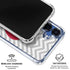 Chevron Heart Galaxy S25 Clear Case