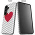 Chevron Heart Galaxy S26 Impact Case
