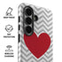 Chevron Heart Galaxy S26 Plus Impact Case