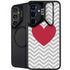 Chevron Heart Galaxy S26 Plus Kickstand Case