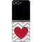Chevron Heart Galaxy Z Flip6 Skin