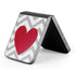 Chevron Heart Galaxy Z Flip6 Skin