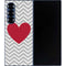 Chevron Heart Galaxy Z Fold6 Skin