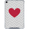 Chevron Heart iPad 11th Gen (2025) Clear Case