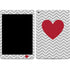 Chevron Heart Apple iPad Skin