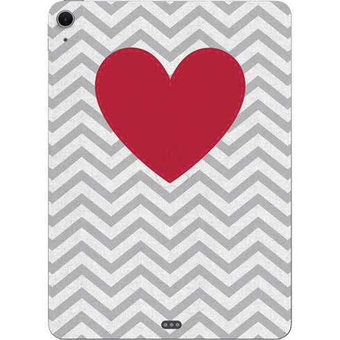 Chevron Heart Apple iPad Air Skin