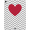 Chevron Heart Apple iPad Air Skin