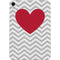 Chevron Heart Apple iPad Mini Skin