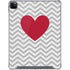 Chevron Heart iPad Cases