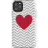 Chevron Heart iPhone Cases
