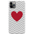 Chevron Heart iPhone Cases