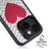 Chevron Heart iPhone 14 Plus Kickstand Case