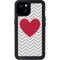 Chevron Heart iPhone 15 Plus Waterproof Case