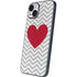 Chevron Heart iPhone 15 Skin