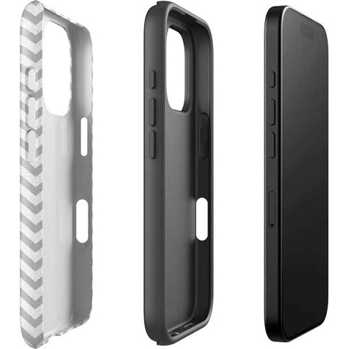 Chevron Heart iPhone 16 Pro Max Impact Case