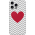 Chevron Heart iPhone 16 Pro Max Skin