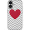 Chevron Heart iPhone 16 Skin