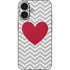 Chevron Heart iPhone 16 Skin
