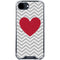 Chevron Heart iPhone 16e Clear Case