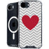 Chevron Heart iPhone 16e MagSafe Case
