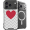 Chevron Heart iPhone 18 Pro MagSafe Case
