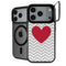 Chevron Heart iPhone 18 Pro Max Kickstand Case