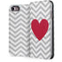 Chevron Heart iPhone 7 Folio Case