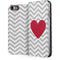 Chevron Heart iPhone 8 Folio Case