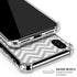 Chevron Heart iPhone X/XS Clear Case