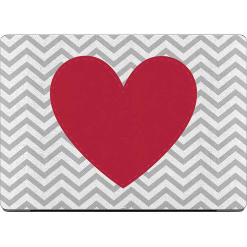 Chevron Heart Apple MacBook Pro 14-inch Skin