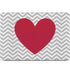 Chevron Heart MacBook Skins