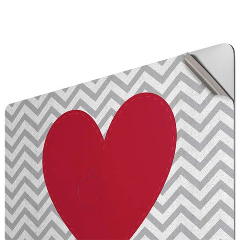 Chevron Heart Apple MacBook Pro 16-inch Skin