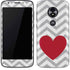 Chevron Heart Moto E5 Play Skin