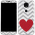 Chevron Heart Moto E5 Plus Skin