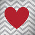 Chevron Heart Moto G6 Skin