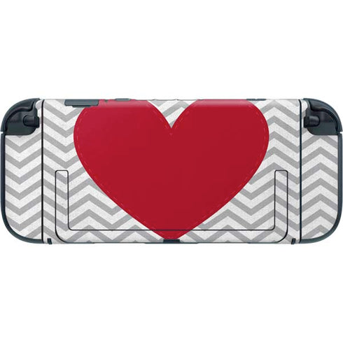 Chevron Heart Nintendo Switch 2 (2025) with Joy-Con Skin