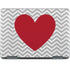 Chevron Heart Notebook 9 Pro 13in (2017) Skin