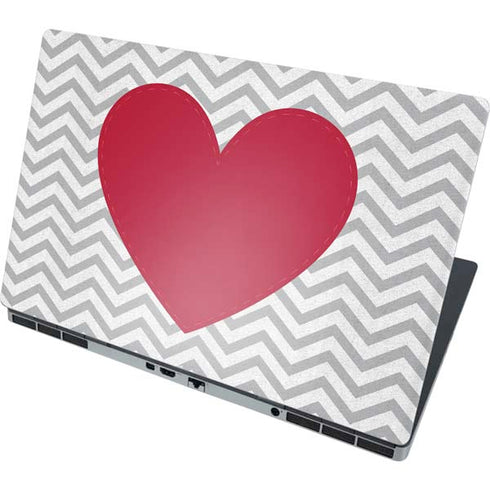 Chevron Heart Dell Precision Skin