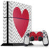 Chevron Heart PlayStation PS4 Skins